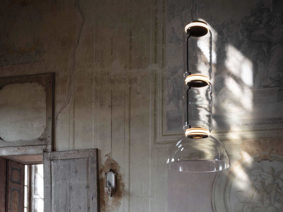 Flos Noctambule Suspension Low Cylinders & Bowl - MyConcept Hong Kong