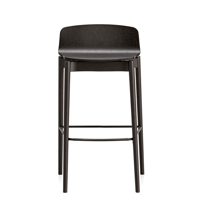 RAMA WOOD (LOW BACK) Counter Stool