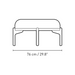 RF1903F Sideways Footstool - MyConcept Hong Kong