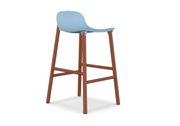 SHARKY Bar Stool (LOW BACK) - Aluminium Base - MyConcept Hong Kong