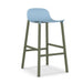 SHARKY Counter Stool (LOW BACK) - Aluminium Base - MyConcept Hong Kong