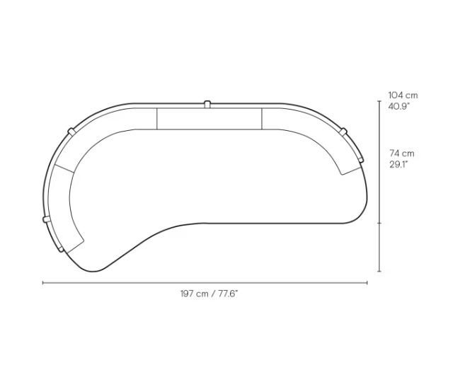 RF1903 Sideways Sofa - MyConcept Hong Kong