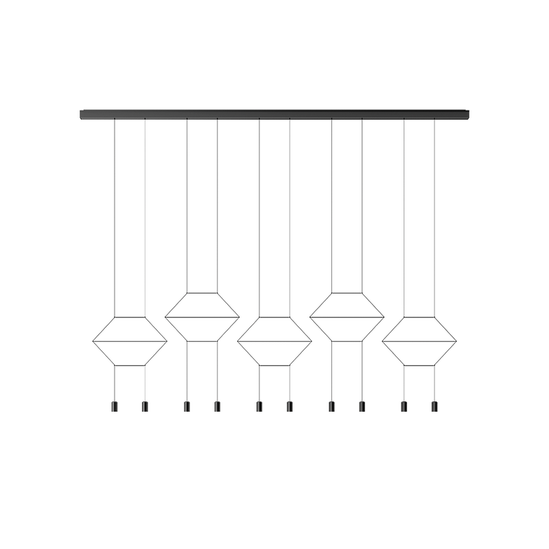 Wireflow 0330 Lineal Pendant Lamp - MyConcept Hong Kong