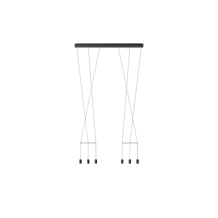 Wireflow 0338 Lineal Pendant Lamp - MyConcept Hong Kong