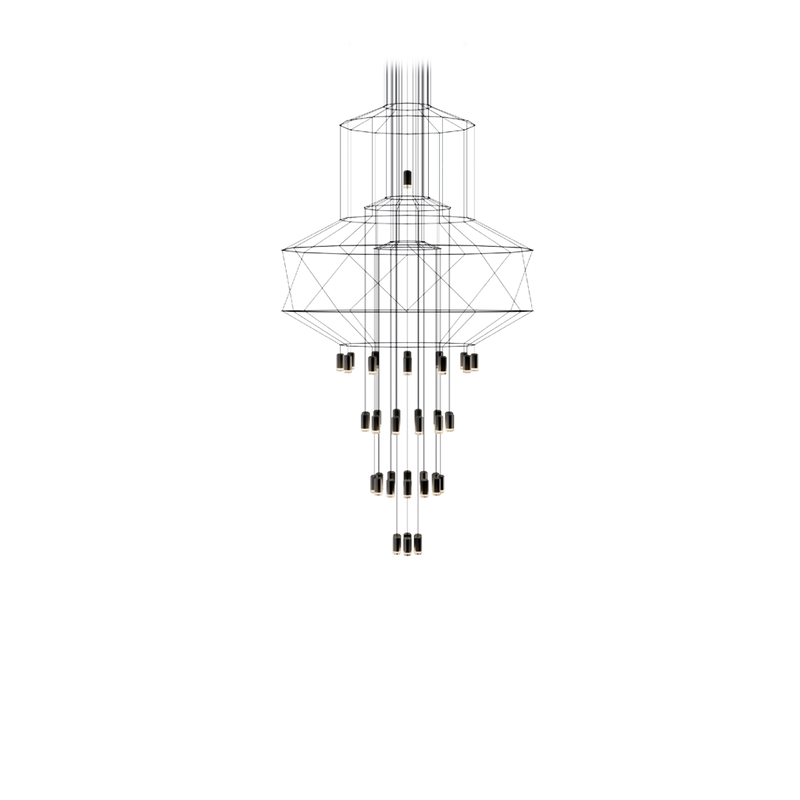 Wireflow 0374 Chandelier - MyConcept Hong Kong