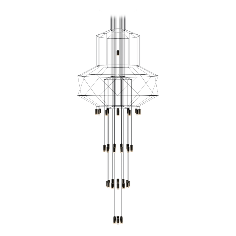 Wireflow 0375 Chandelier - MyConcept Hong Kong