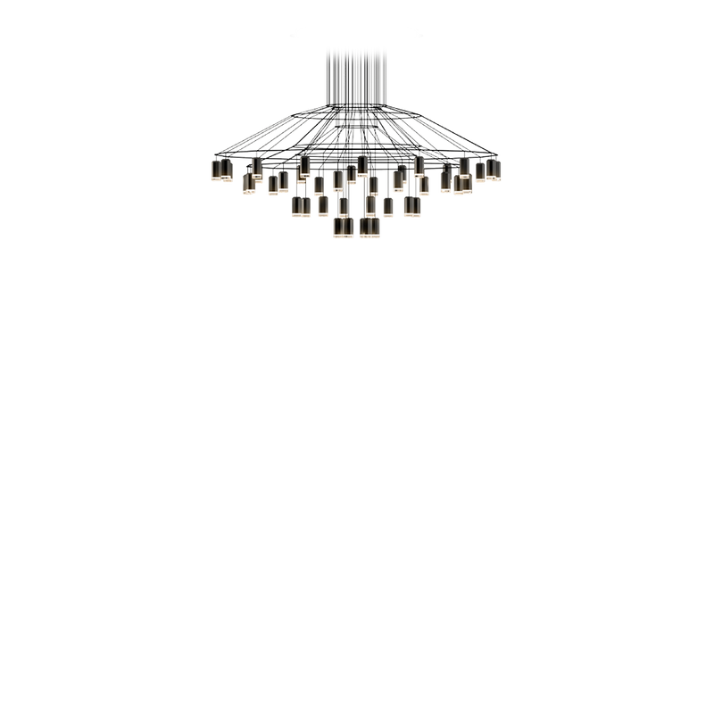 Wireflow 0376 Chandelier - MyConcept Hong Kong