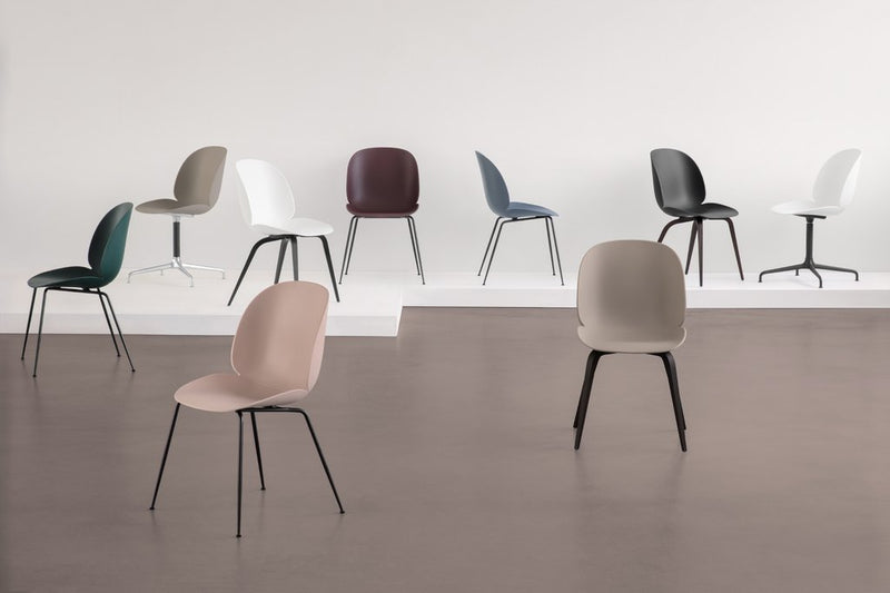BEETLE DINING CHAIR - UN-UPHOLSTERED, CONIC BASE - MyConcept Hong Kong