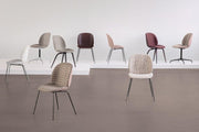 BEETLE DINING CHAIR - UN-UPHOLSTERED, CONIC BASE - MyConcept Hong Kong