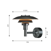 PH 3-2½ WALL LAMP - MyConcept Hong Kong