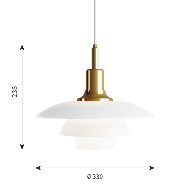 PH 3½-3 PENDANT GLASS - MyConcept Hong Kong