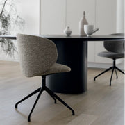 DUA Swivel trestle Chair - Backrest 2 - MyConcept Hong Kong