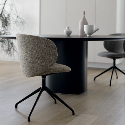 DUA Swivel trestle Chair - Backrest 2 - MyConcept Hong Kong