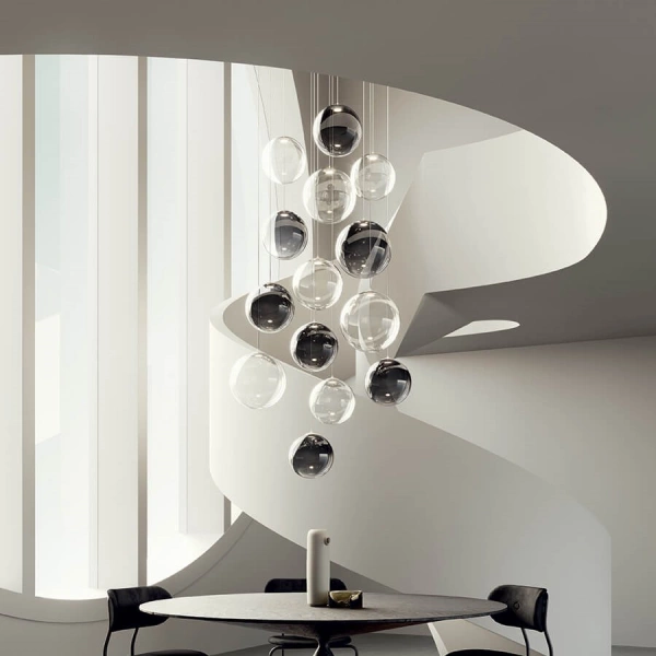 14 Lights Round Cluster - MyConcept Hong Kong