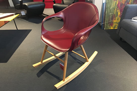 ELEPHANT Rocking Chair - Hide Upholstered Seat - MyConcept Hong Kong