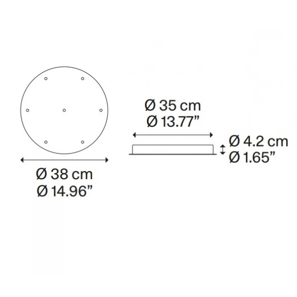 7 Lights Round Cluster - MyConcept Hong Kong