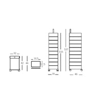 360 Drawer units on wheels (10 drawers) - MyConcept Hong Kong