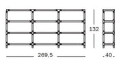 Steelwood Shelving System 3x3 H.132 cm - MyConcept Hong Kong