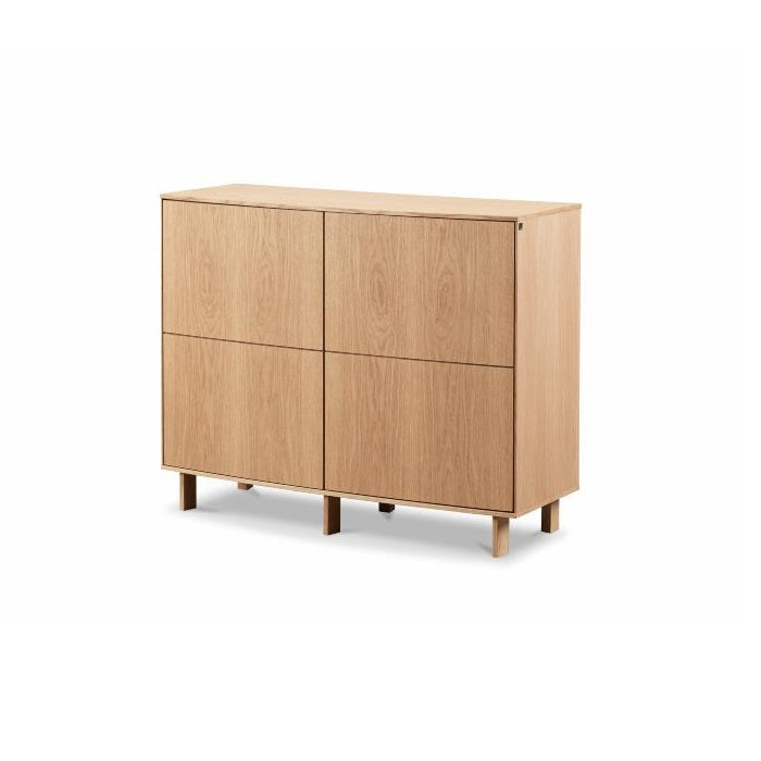 SM 412 Sideboard (2 Wooden Doors / 2 Long Shelves) - MyConcept Hong Kong