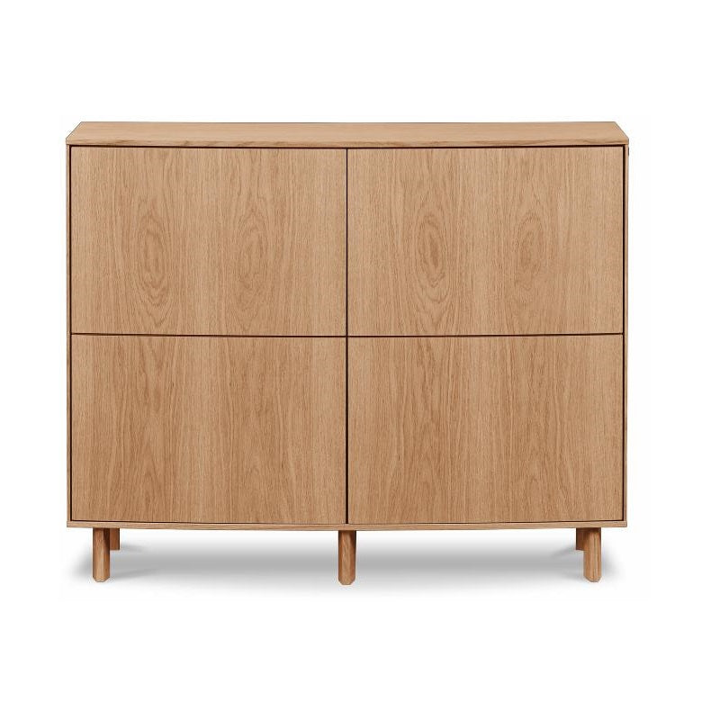 SM 412 Sideboard (2 Wooden Doors / 2 Long Shelves) - MyConcept Hong Kong