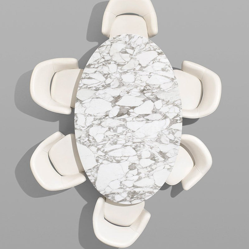 Saarinen Oval Marble Dining Table - MyConcept Hong Kong