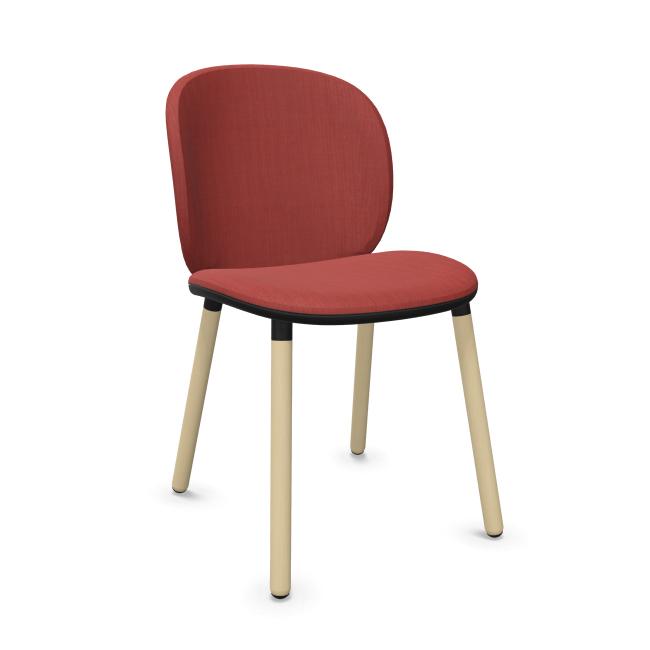 DUA Wooden Base Chair - Backrest 1