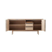 SM 544 Sideboard (2 Folding Doors/1 Long Shelf/3 Short Shelves/2 Drawers) - MyConcept Hong Kong