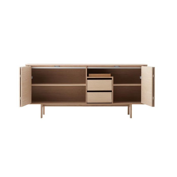 SM 544 Sideboard (2 Folding Doors/1 Long Shelf/3 Short Shelves/2 Drawers)