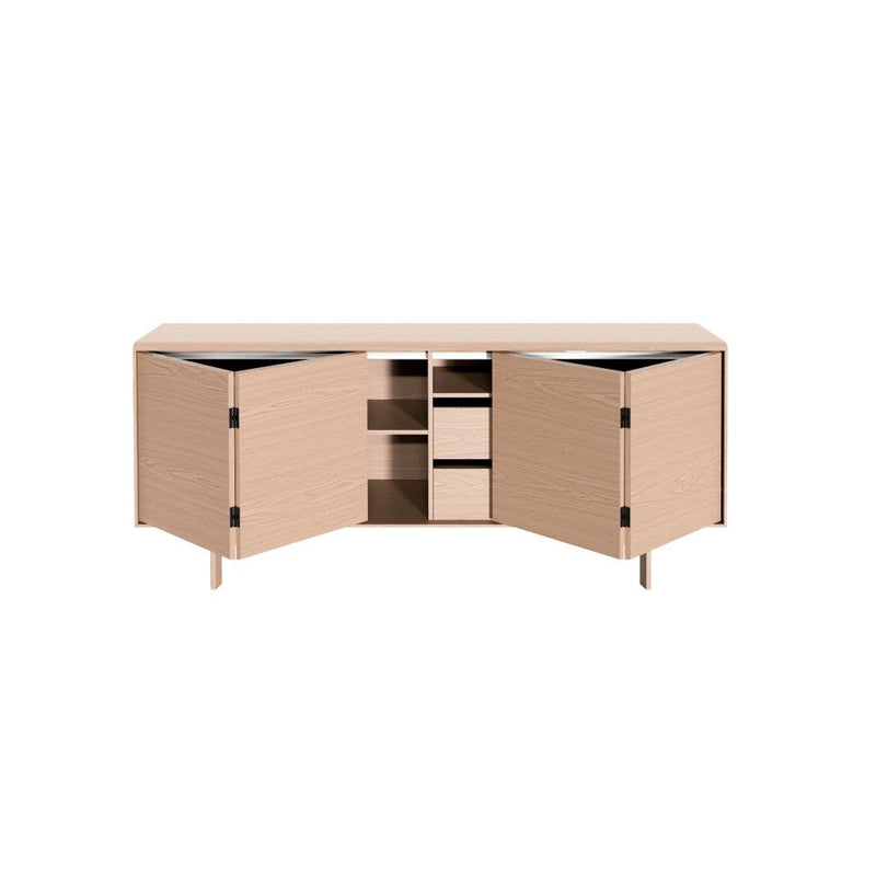 SM 544 Sideboard (2 Folding Doors/1 Long Shelf/3 Short Shelves/2 Drawers) - MyConcept Hong Kong