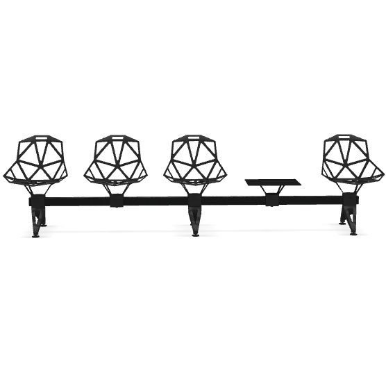 Chair_One Public Seating System 2 5 seater bar - MyConcept Hong Kong