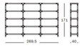 Steelwood Shelving System 4x3 H.171 cm - MyConcept Hong Kong