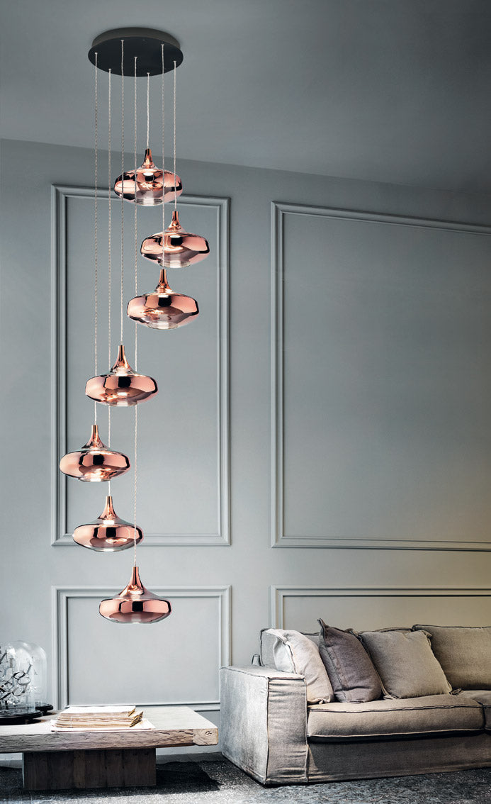 7 Lights Round Cluster - MyConcept Hong Kong