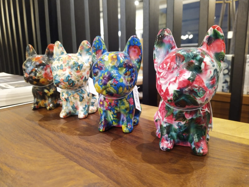 Money Box Dog Fiore 12cm Assorted (Set of 4) - MyConcept Hong Kong