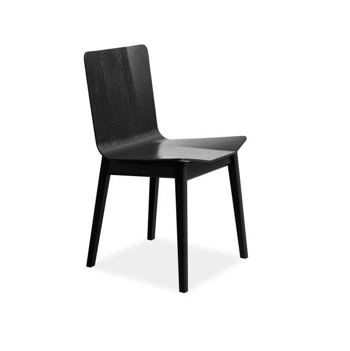 SM 807 Dining Chair Wooden Legs (Veneered Shell)