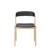 SM 826 Upholstered Wooden Back Dining Chair - MyConcept Hong Kong
