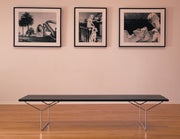 Bertoia Bench with Painted Slats - MyConcept Hong Kong