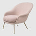 BAT LOUNGE CHAIR - FULLY UPHOLSTERED, LOW BACK, CONIC BASE - MyConcept Hong Kong