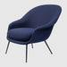 BAT LOUNGE CHAIR - FULLY UPHOLSTERED, LOW BACK, CONIC BASE - MyConcept Hong Kong