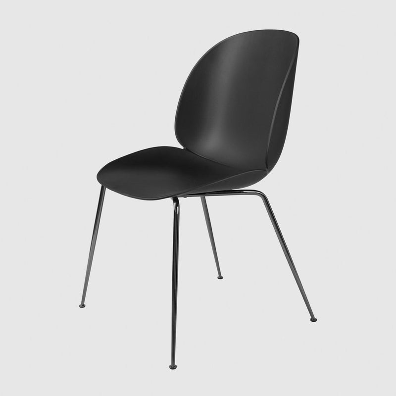 BEETLE DINING CHAIR - UN-UPHOLSTERED, CONIC BASE - MyConcept Hong Kong
