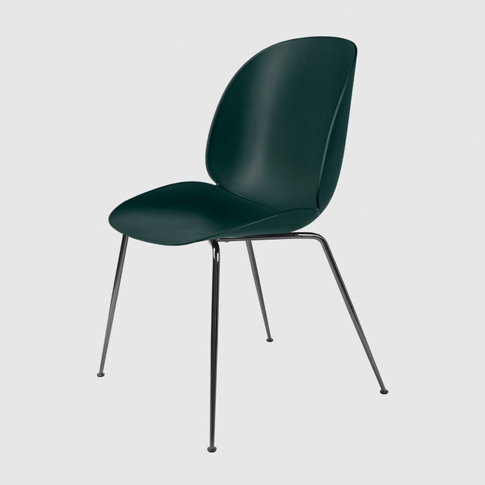 BEETLE DINING CHAIR - UN-UPHOLSTERED, CONIC BASE - MyConcept Hong Kong