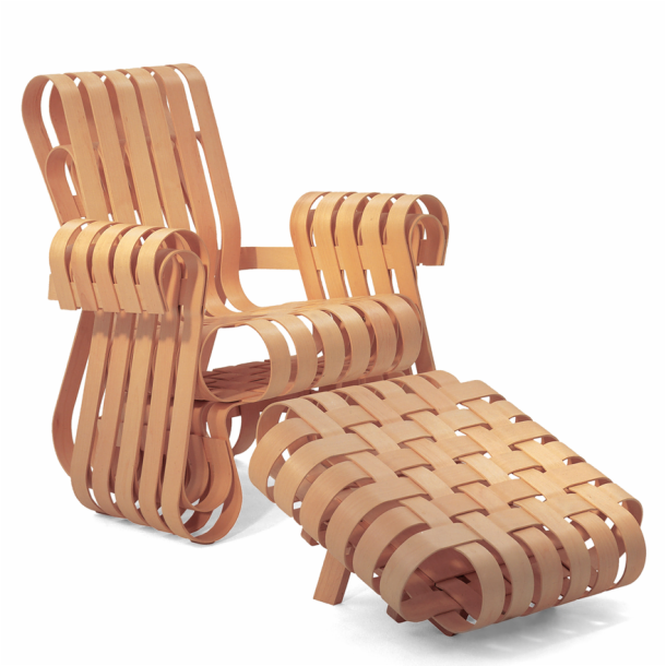 Frank Gehry Off Side Ottoman - MyConcept Hong Kong
