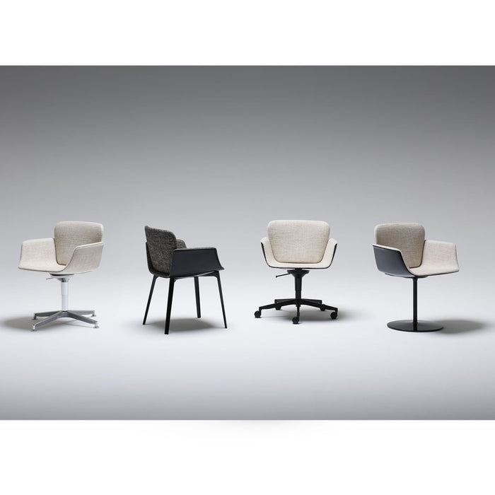 KN06 Armchair in 5 Star Swivel Base