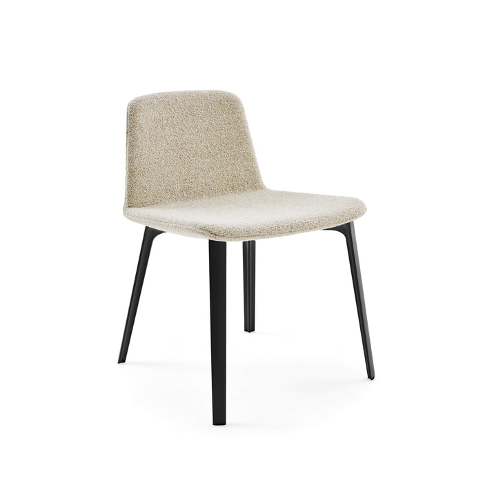KN07 Armless Upholstered Shell Chair