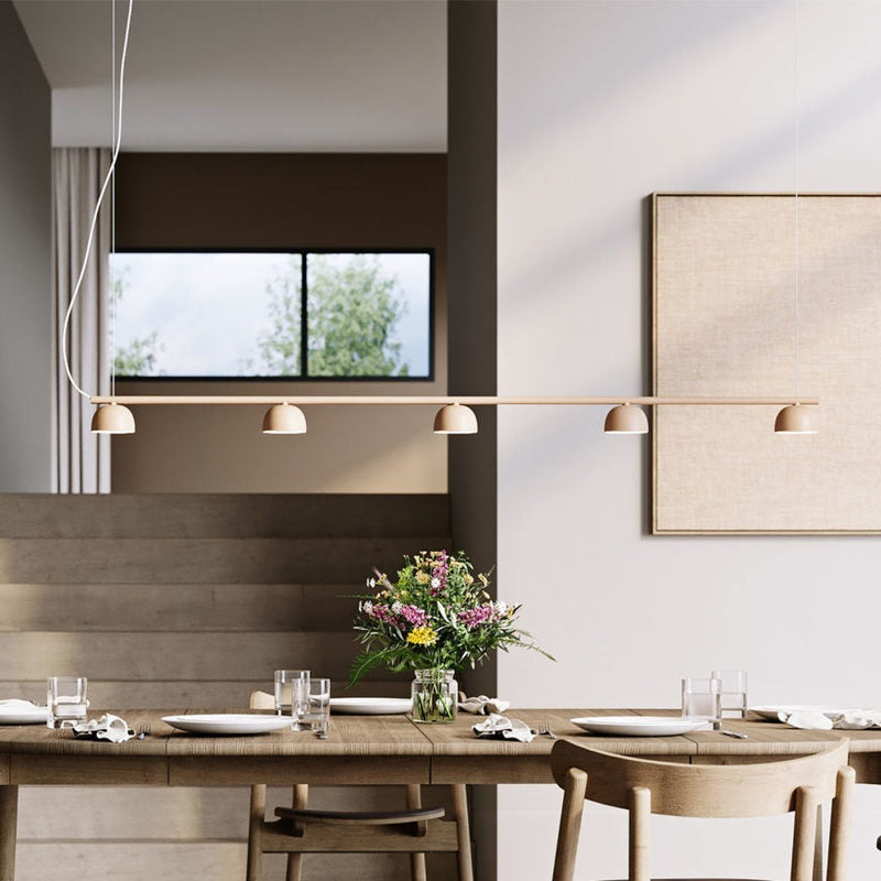 Blush Rail 5 Pendant Lamp - MyConcept Hong Kong