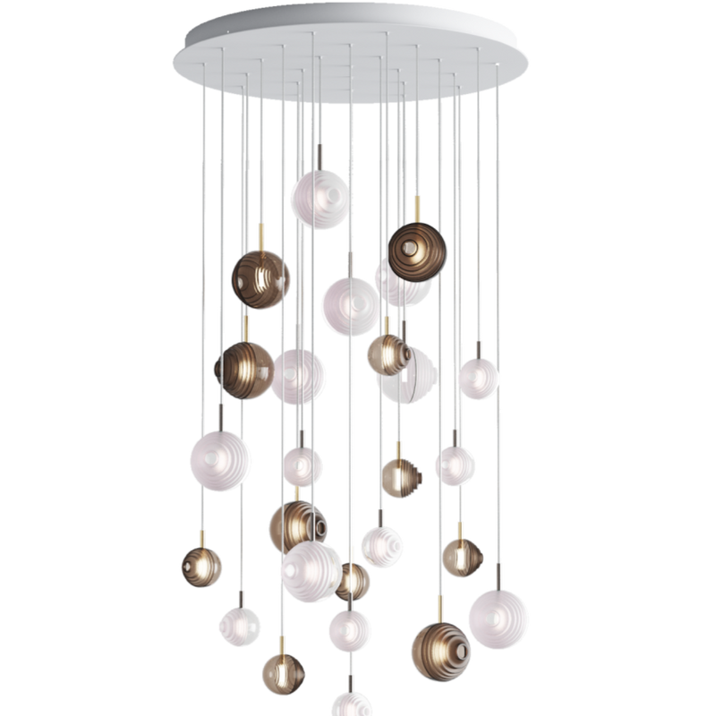 Chandeliers dark & bright star 26 pcs - MyConcept Hong Kong
