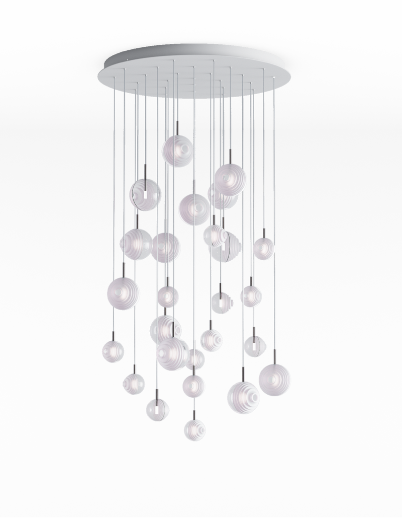 Chandeliers dark & bright star 26 pcs - MyConcept Hong Kong