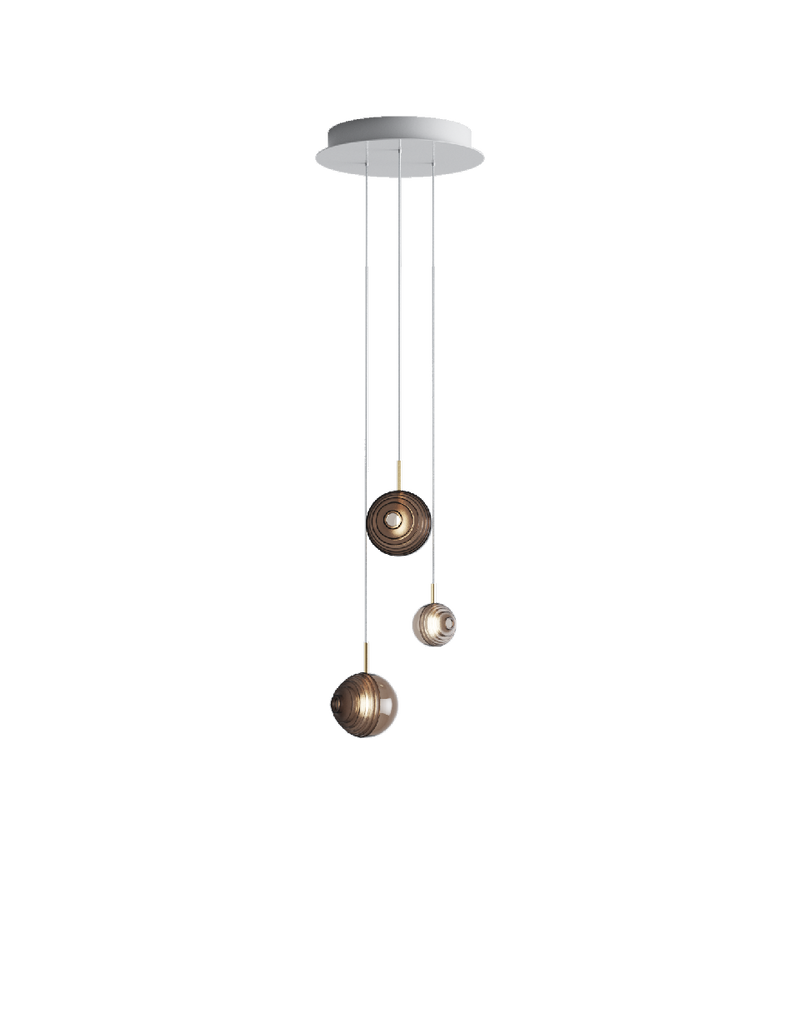 Chandeliers dark & bright star 3 pcs - MyConcept Hong Kong