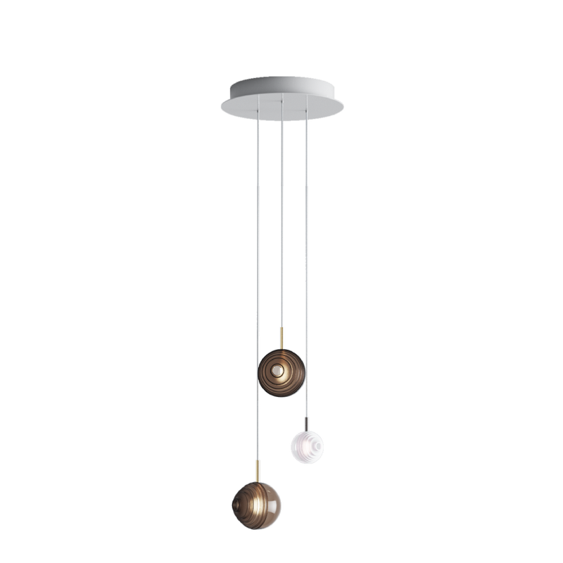 Chandeliers dark & bright star 3 pcs - MyConcept Hong Kong