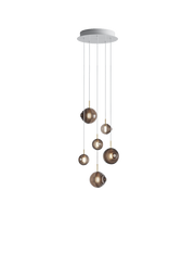Chandeliers dark & bright star 6 pcs - MyConcept Hong Kong