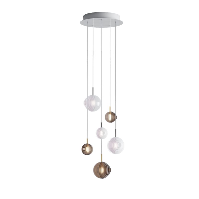 Chandeliers dark & bright star 6 pcs - MyConcept Hong Kong